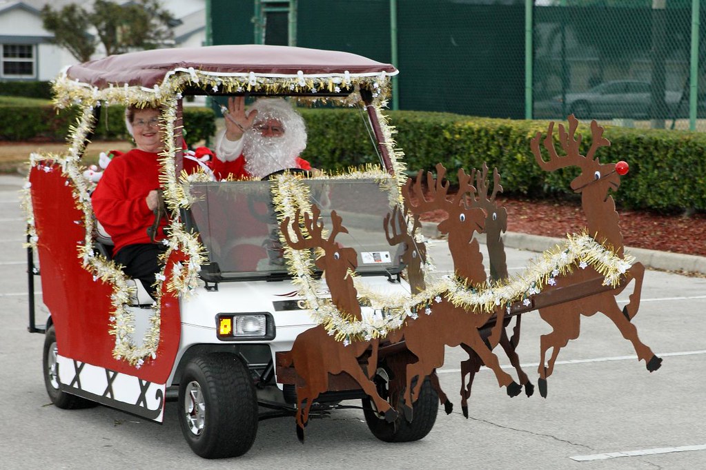 Golf Cart Xmas Lights at Diane Cuevas blog