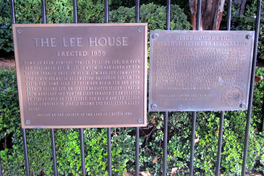 Washington DC Lee House The Lee House, at 1653 Pennsylvan… Flickr