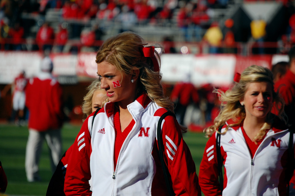 Nebraska Huskers Cheerleaders Kiley Flickr