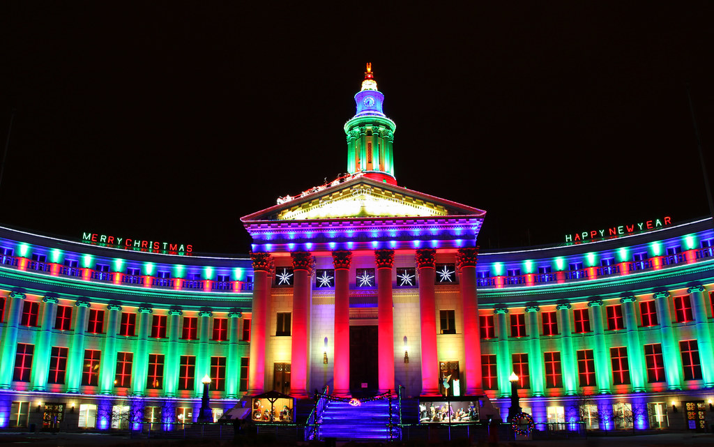 Holiday LIghts In Denver Civic Center has long been the go… Flickr