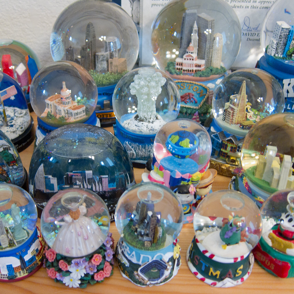 Missy's Snow Globe Collection Steve Wilhelm Flickr
