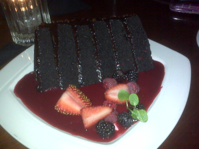 The Great Wall of Chocolate at PF Changs!! Flickr Photo Sharing!