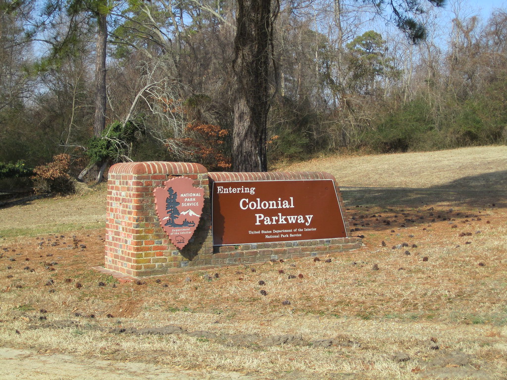 Colonial National Historical Park Colonial Parkway sign Flickr