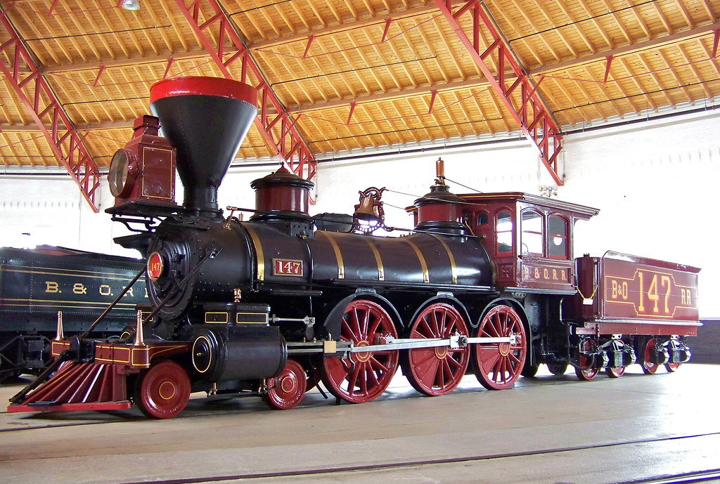 B&O No. 147 "Thatcher Perkins" Designed by Thatcher Perkin… Flickr