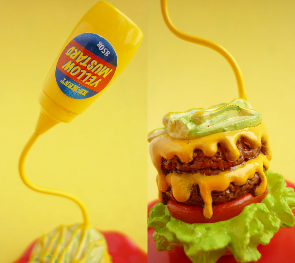 Ketchup, Mustard, Mayo What do you want on your burger?!?! NeoGAF