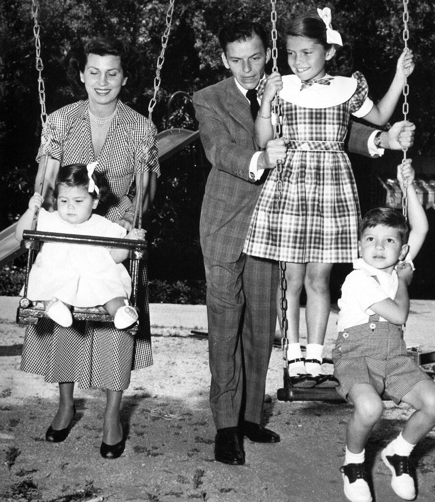 Frank Sinatra and his family Classic Film Scans kate gabrielle Flickr