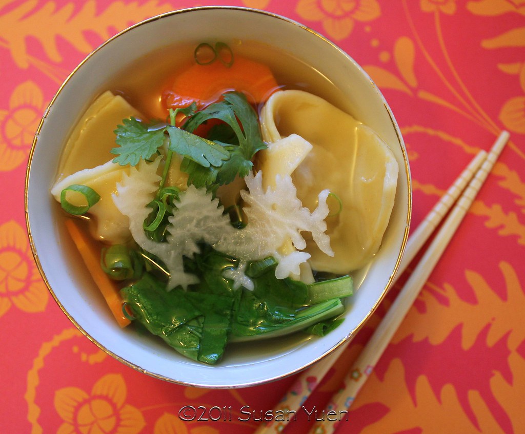Chinese New Year Dragon Wonton Soup Susan Yuen Flickr