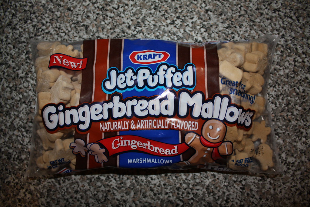 KRAFT JetPuffed Gingerbread Mallows (marshmallows) Ginger… Flickr