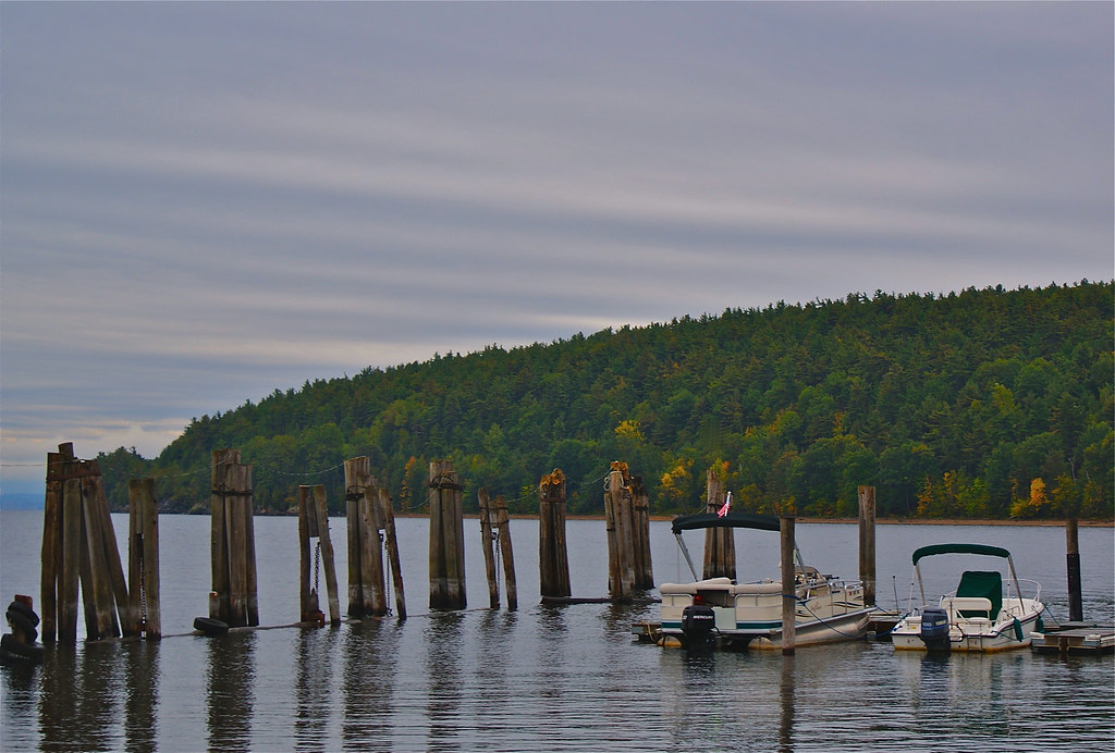 Boats On Lake Champlain From the Port Kent, NY ferry dock.… Flickr