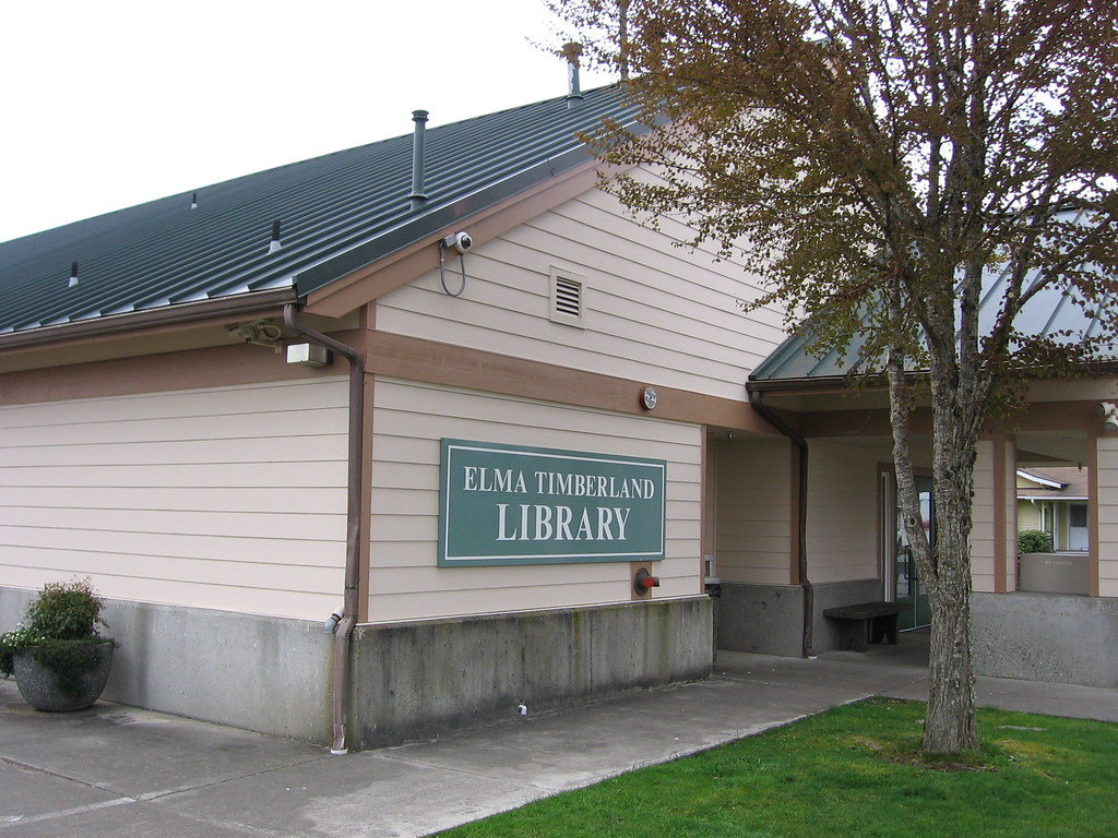 Elma Library The Elma Timberland Library in Elma, Washingt… Flickr
