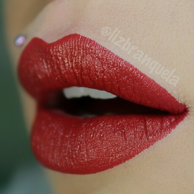 Check this out about Nyx Matte Lipstick Alabama Swatch