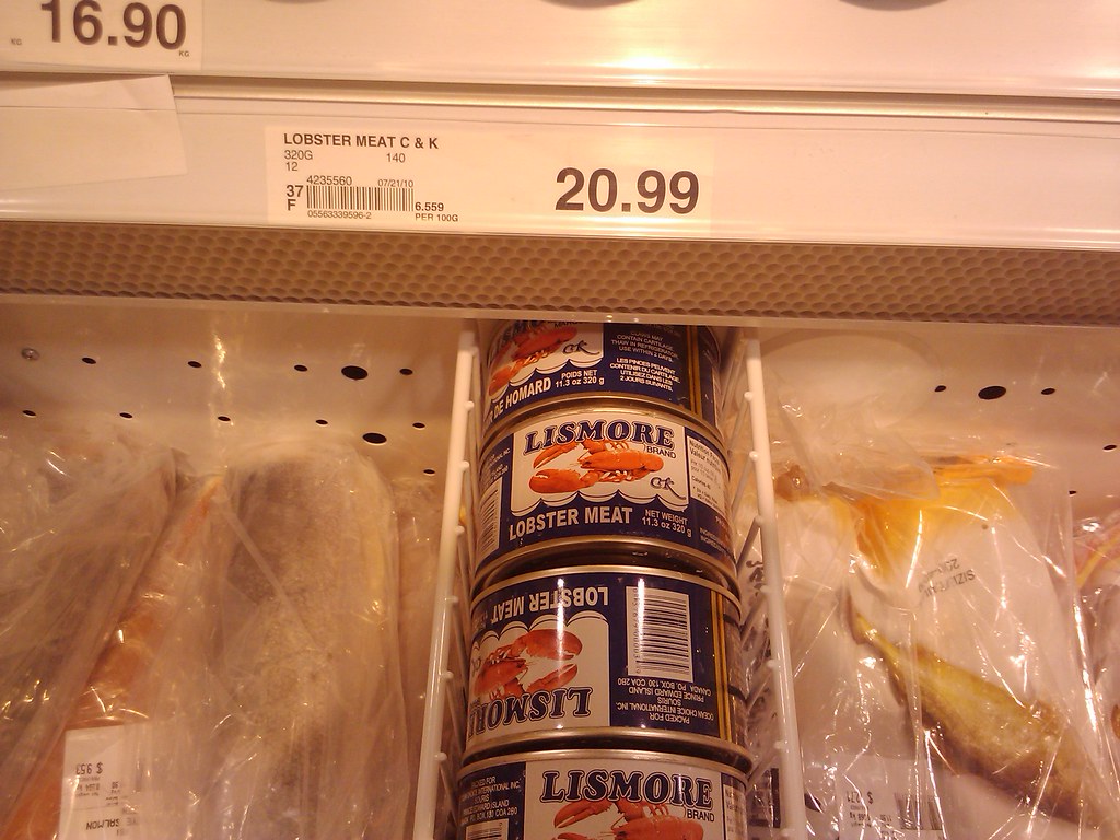 Canned Lobster Meat Based on stereotypical television show… Flickr