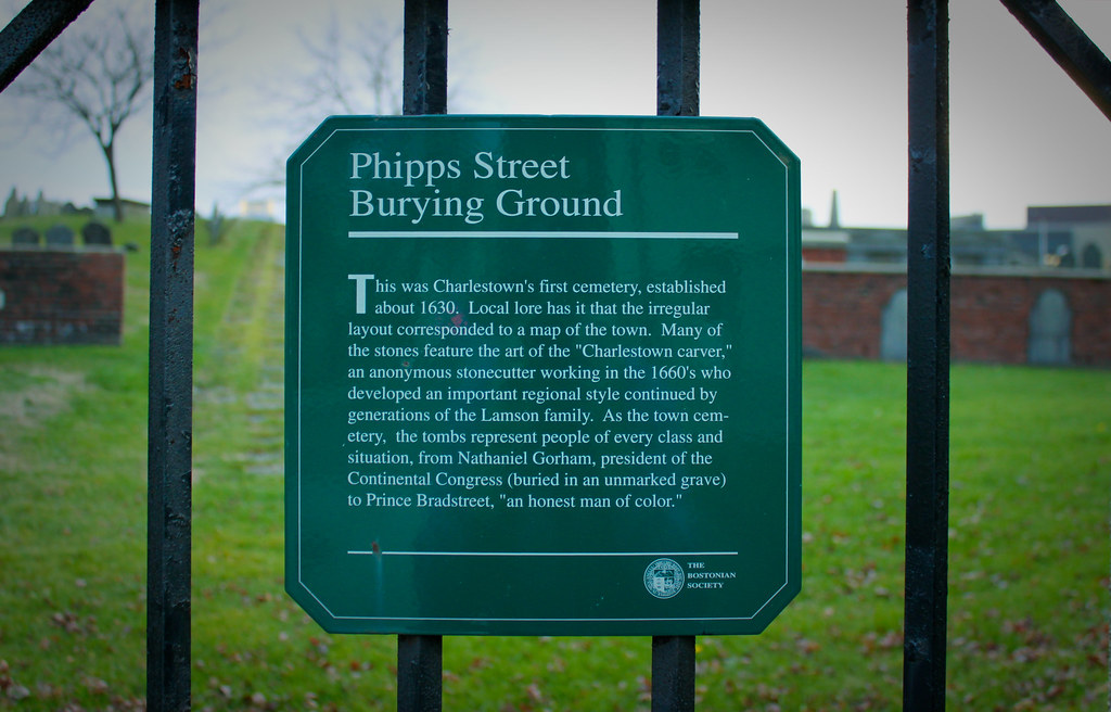 Phipps Street Burying Ground Boston, MA I first heard abou… Flickr