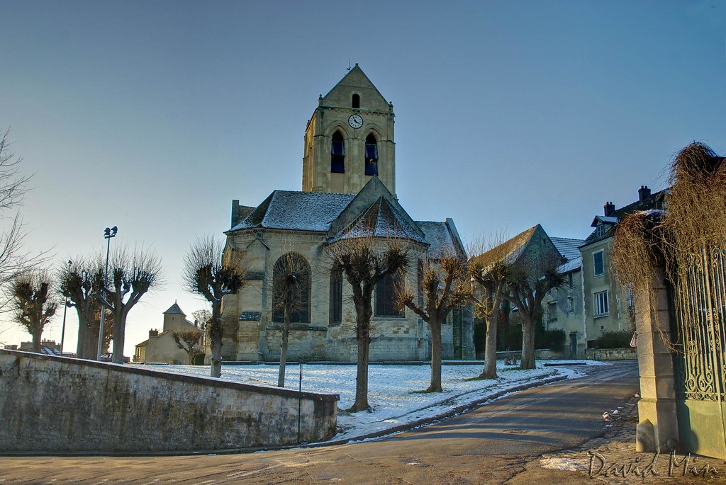 AuverssurOise, France The Church at Auvers (Vincent va… Flickr