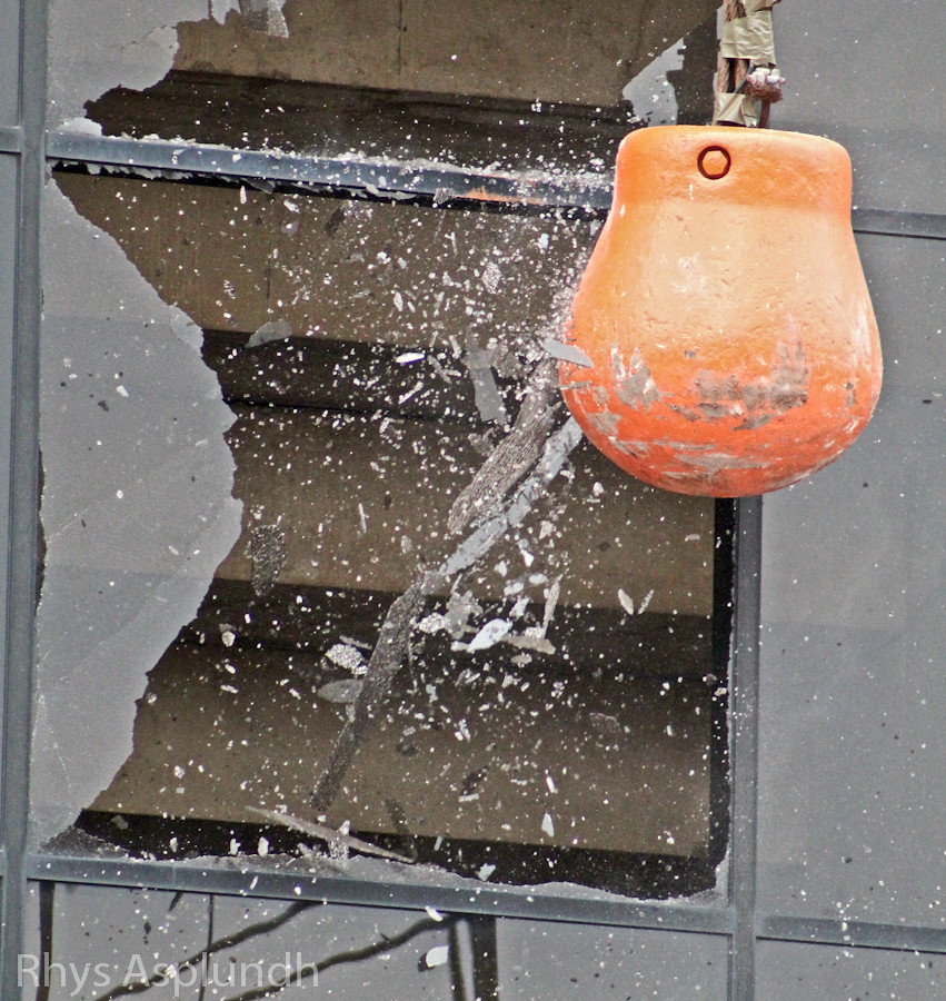 Philadelphia Spectrum demolition Glass Smash Demolition o… Flickr