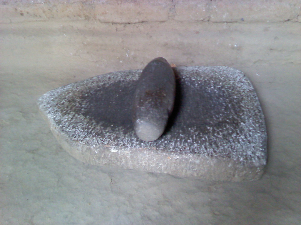 Traditional Indian grinding stone Traditional Indian grind… Flickr