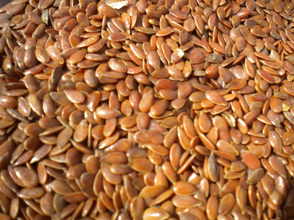 Brown Flax Seeds Please credit if y… Flickr
