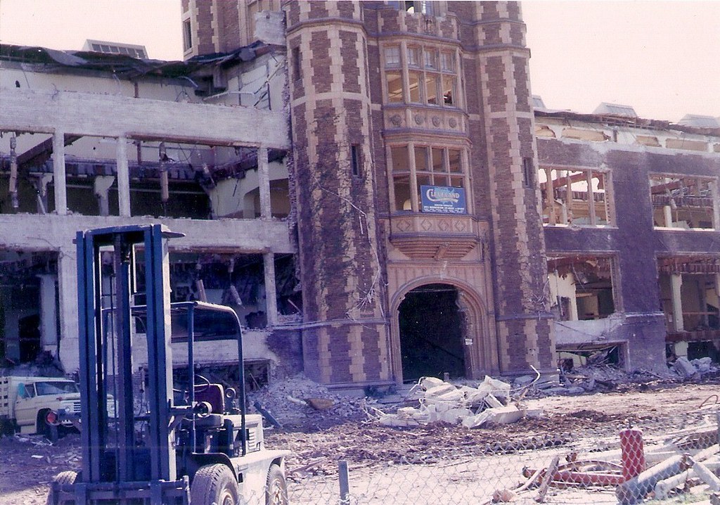 L. A. HIGH during demolition after Sylmar earthquake in 19… Flickr