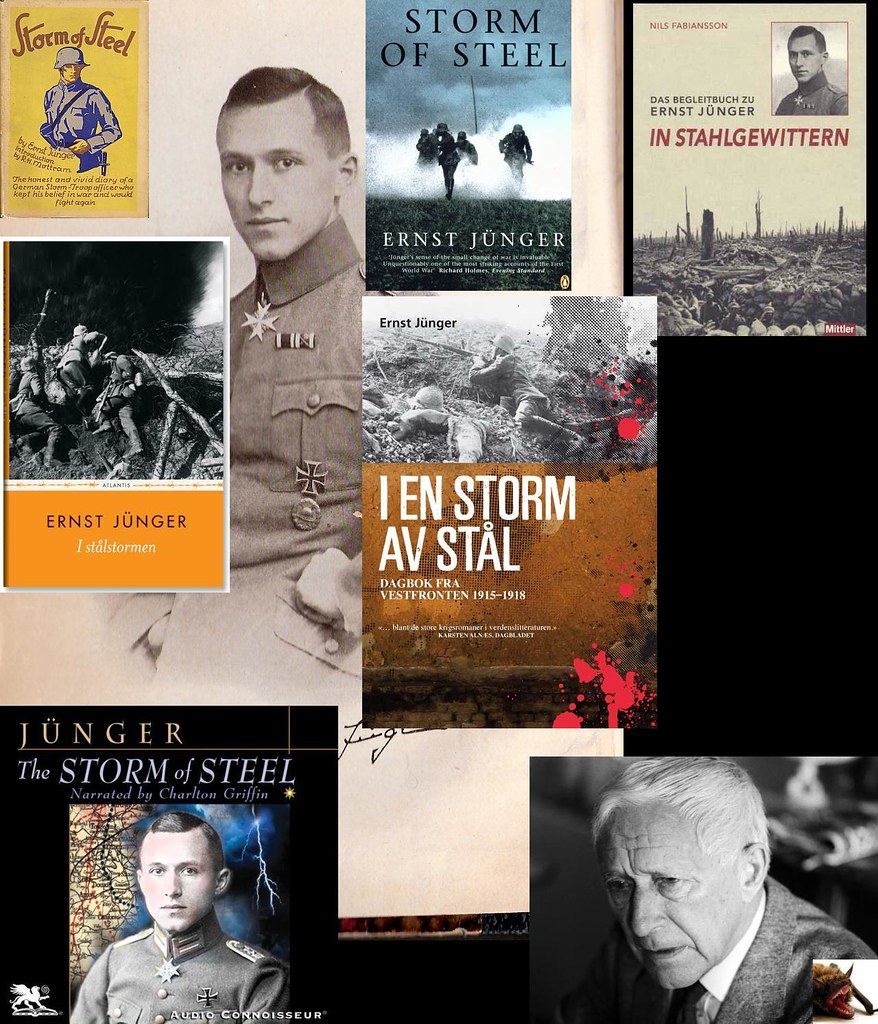 "STORM OF STEEL" / IN STALLGEWITTERN Ernst Junger Lieutena… Flickr