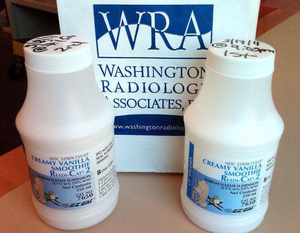 Barium Sulfate Smoothies What I'll be drinking tonight for… Flickr