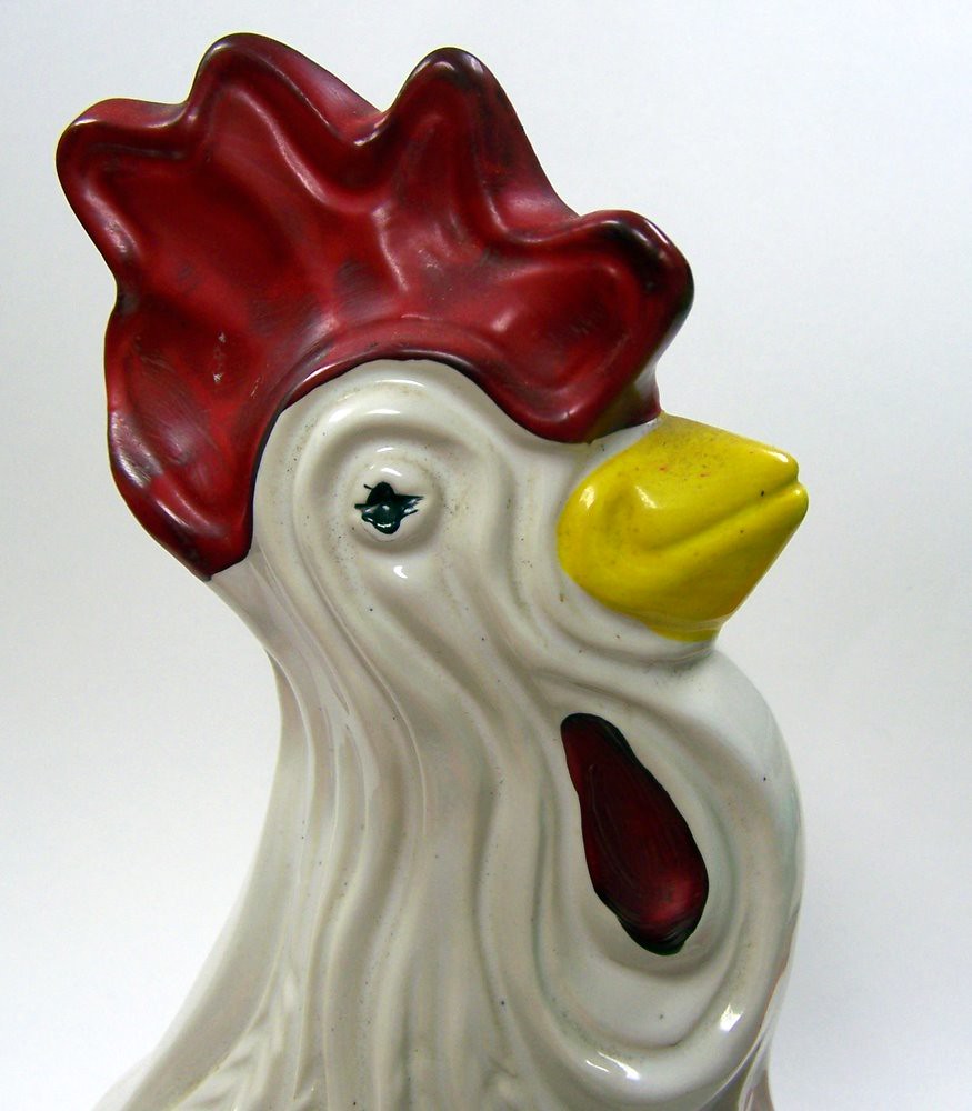 Vintage McCoy Rooster Cookie Jar McCoy Rooster Cookie Jar … Flickr