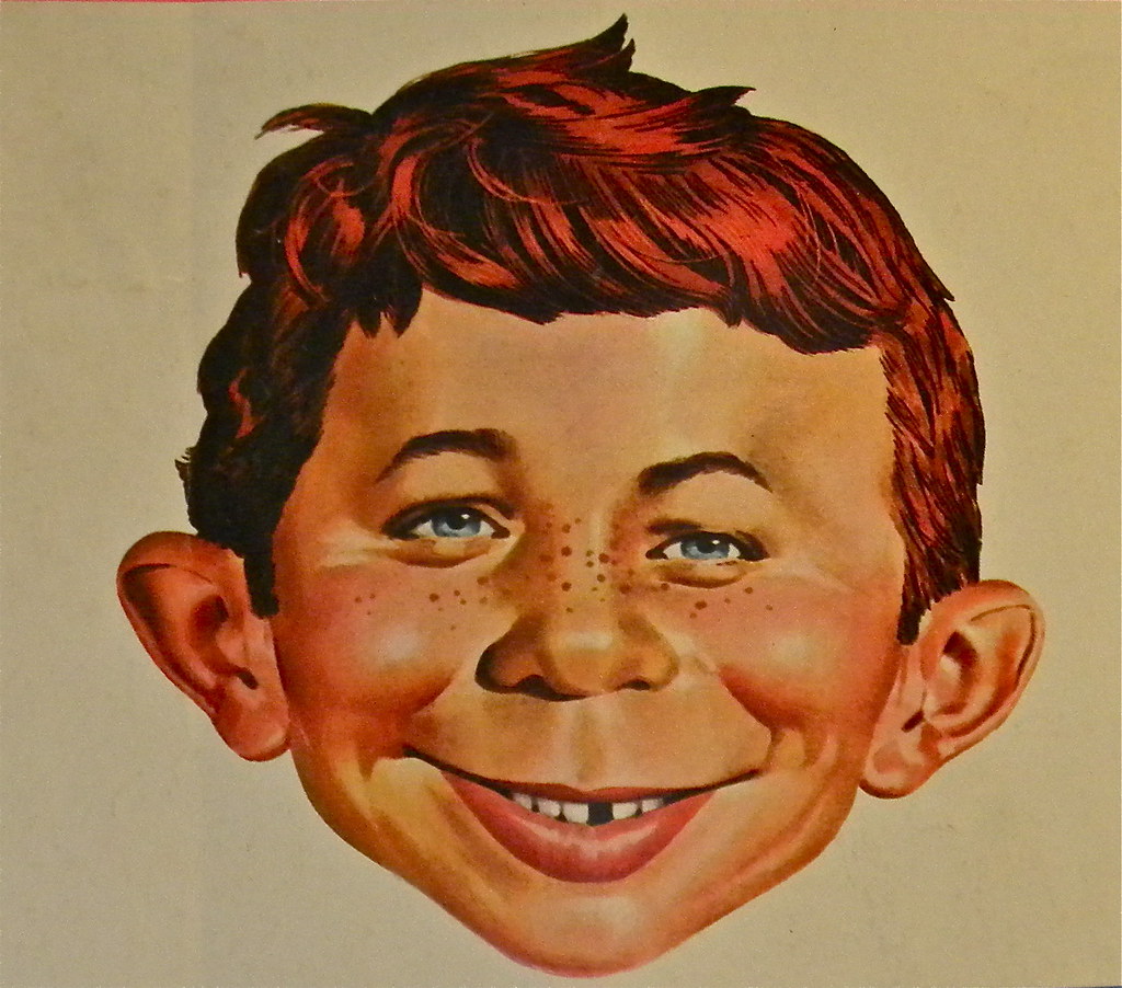 Alfred E. Neuman Mad magazine's Alfred E. Neuman Russell Lowry Flickr