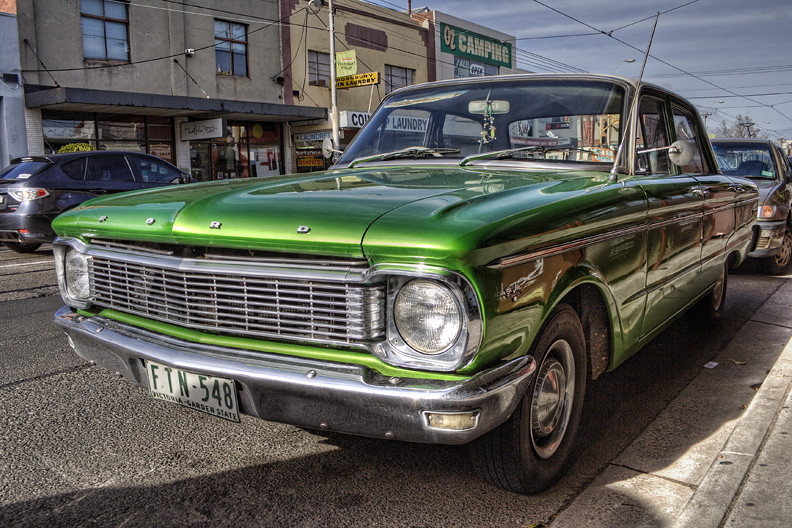 Vintage Ford Falcon This vehicle was seen in the streets o… Flickr