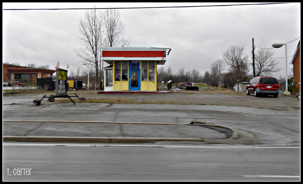 outpost old abandoned gas station Belleville, Ontario haven't the