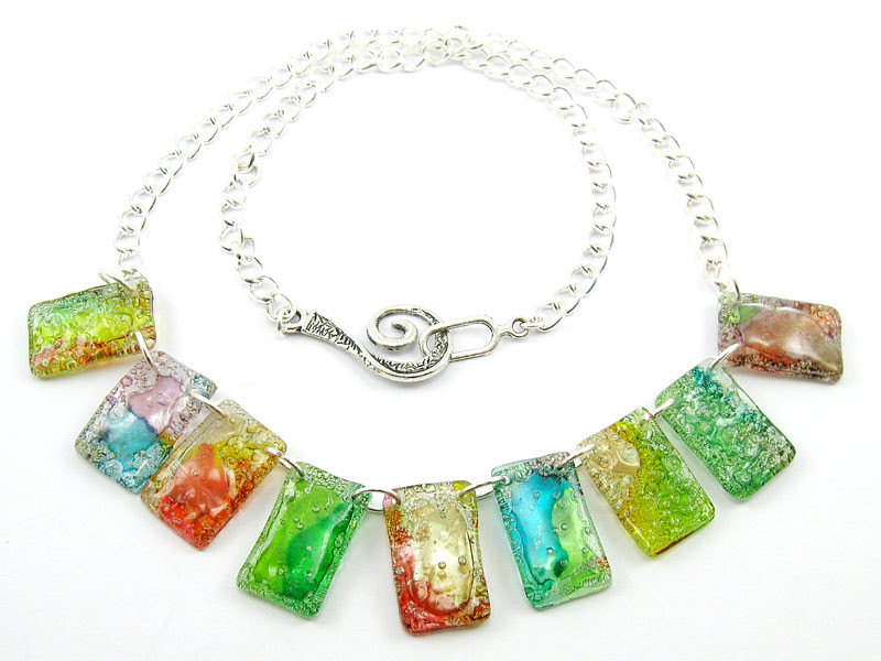 Recycled CD Necklace Listed in my DaWanda Shop Julia Flickr