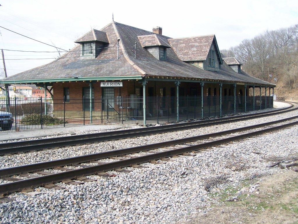 Norfolk &amp, Western Railway Depot Marion VA (1) nrhp 9500… Flickr