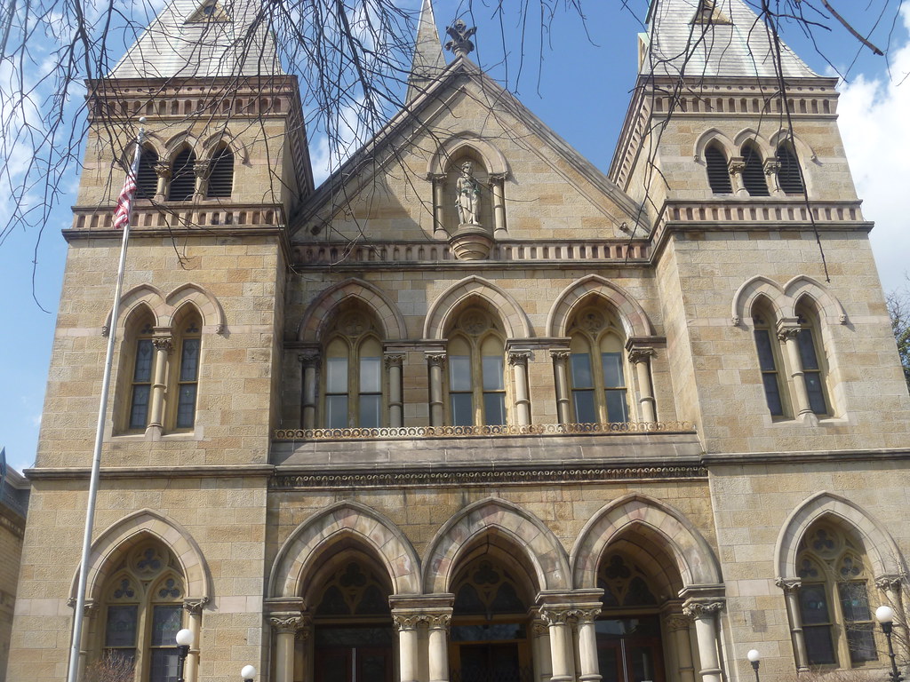 Front And Entrance To Blair County Courthouse Hollidaysbur… Steve "Rusty" Rust Flickr