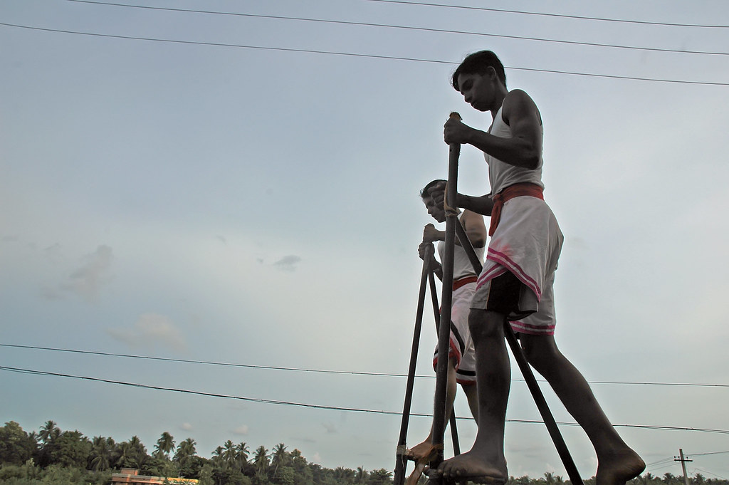 Walking Tall Order in Kerala Two young men walking tall … Flickr