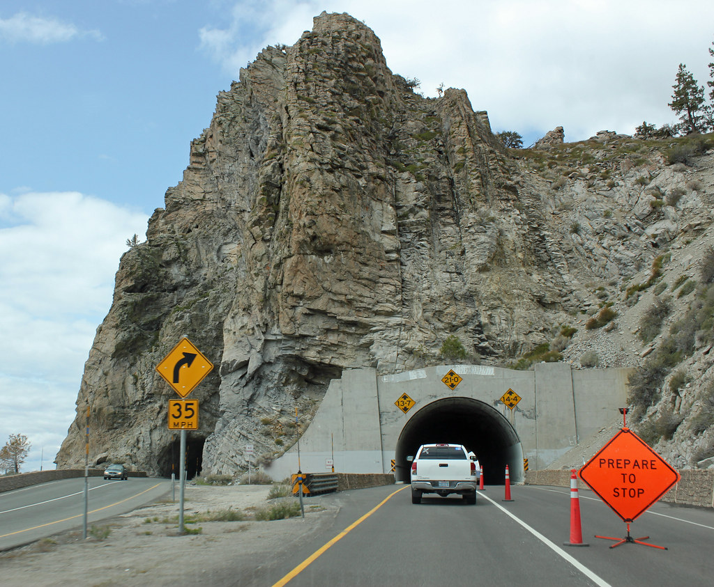 Cave Rock Tunnel "The Cave Rock Tunnel is a dual bore high… Flickr