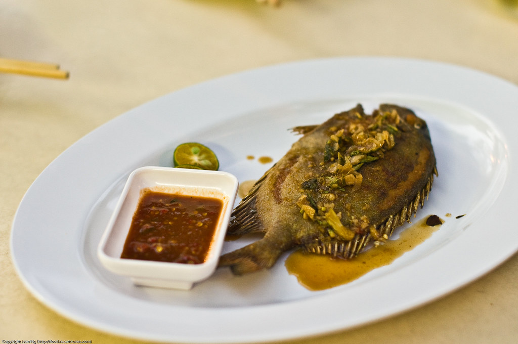 Deepfried Parrot Fish with Cumin sauce Photo by Ivan Ng (… Flickr