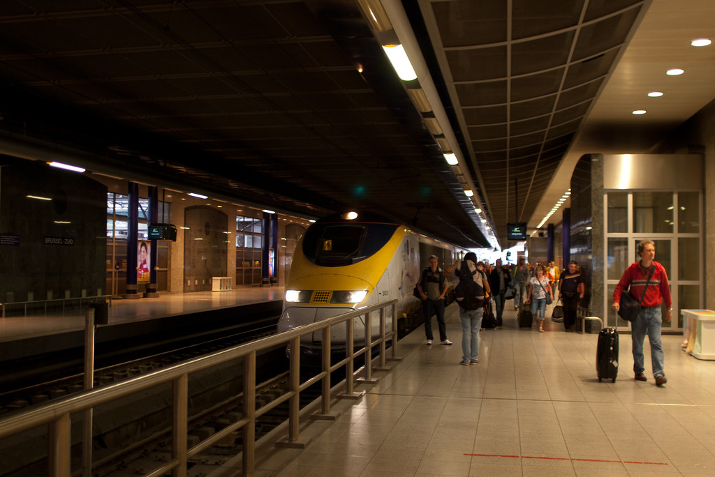 Eurostar Brussels Midi/Zuid station Masashi Yanagiya Flickr
