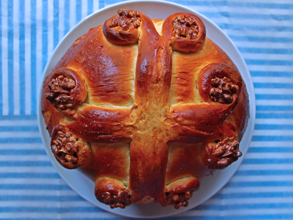 Christopsomo IMG_6042 Greek Christmas Bread. iBook The … Flickr