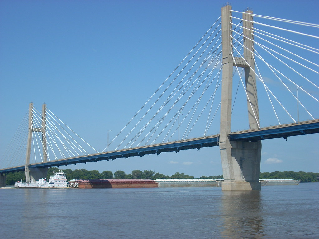 Bayview Bridge over Mississippi River at Quincy Illinois Flickr