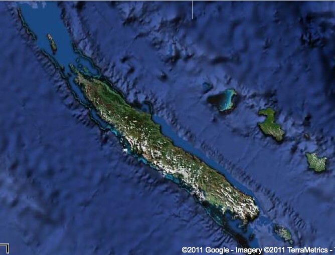 New Caledonia Satellite Google Earth New Caledonia’s Islan… Flickr