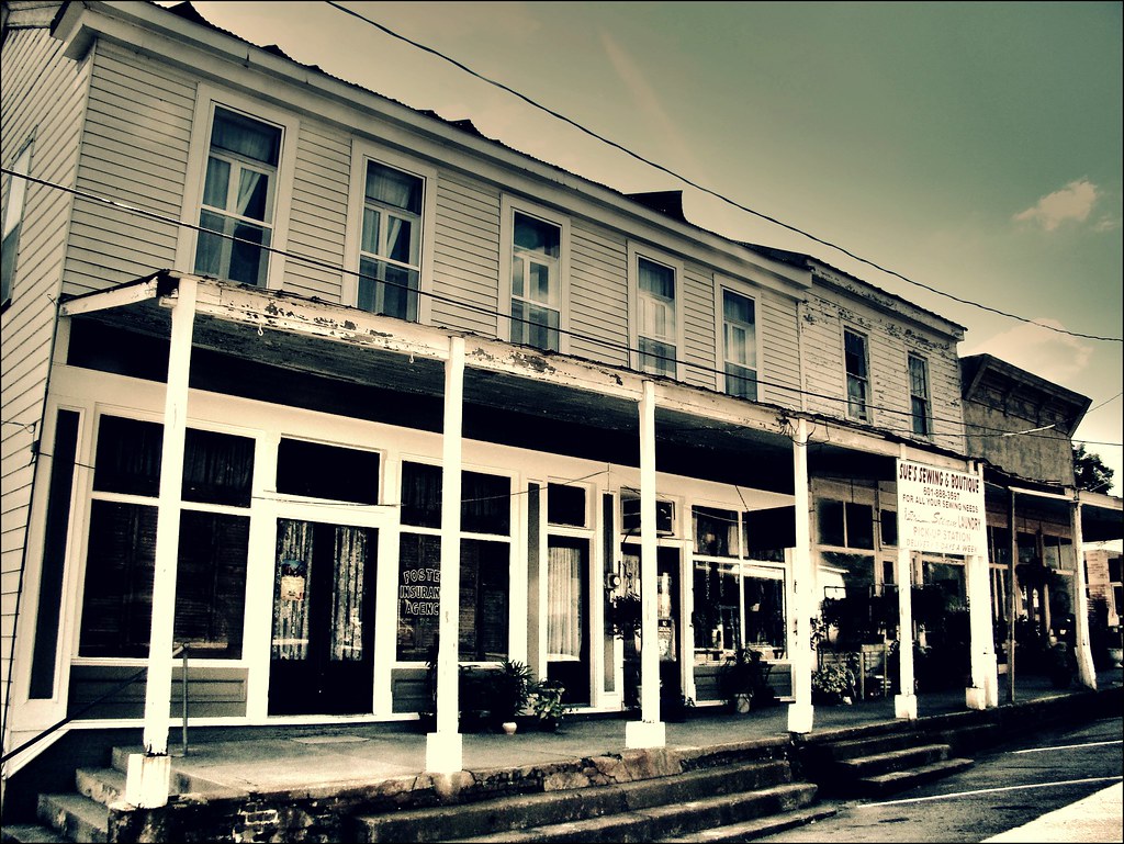 On the Square Commercial Row, Woodville, Mississippi These… Flickr