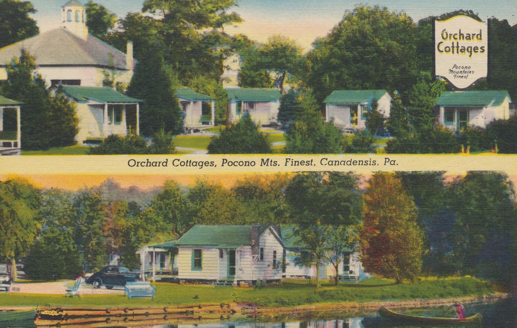 Orchard Cottages Canadensis, Pennsylvania Pocono Mts. Fi… Flickr