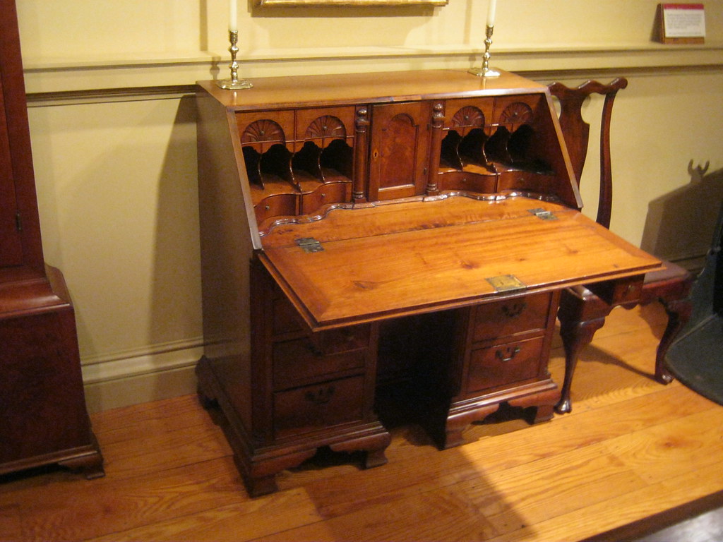 Benjamin Franklin Desk Known as the First American, Benjam… Flickr