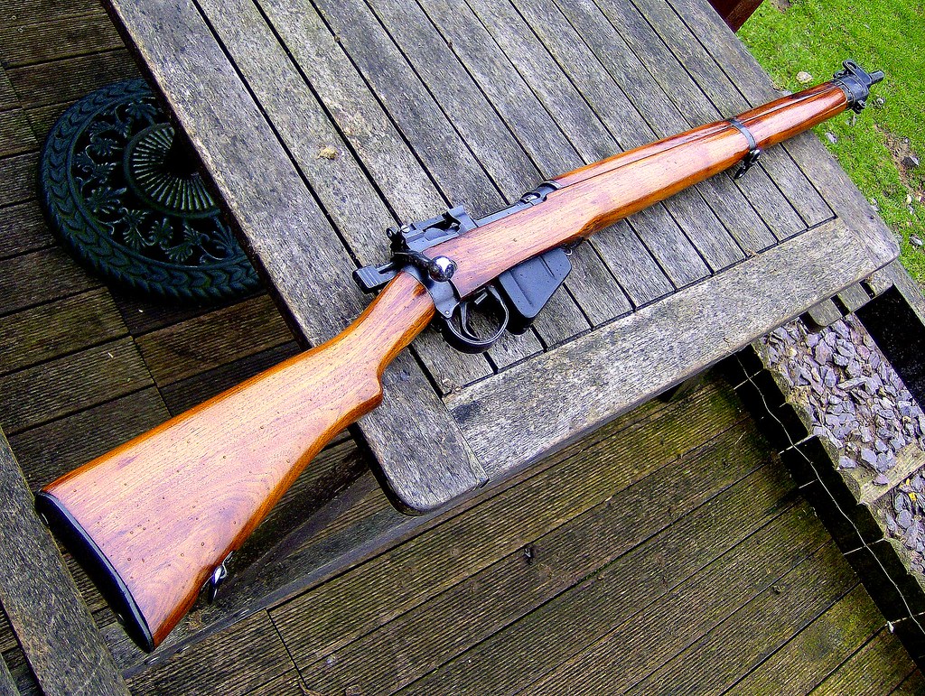 Lee Enfield no4 mk1 New rifle. 1950 Lee Enfield no4 mk1 in… Flickr