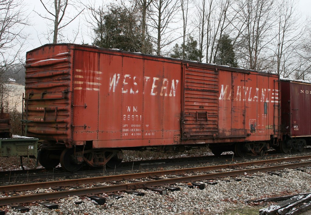 Western Maryland Boxcar, New Haven,KY bluegrassrailfan Flickr