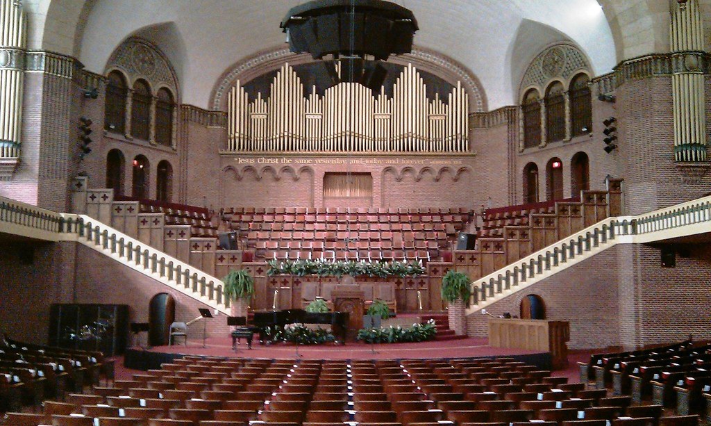 Moody Church in Chicago 1Flatworld Flickr