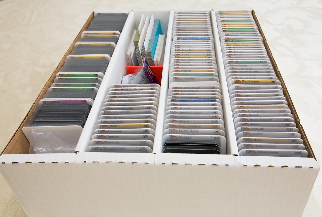 Dominion Card Storage Solution Getting a little cramped to… Flickr