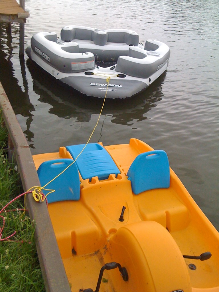 Paddle Boat + 6 Person Sea Doo Aqua Lounger An Image Of Ju… Flickr