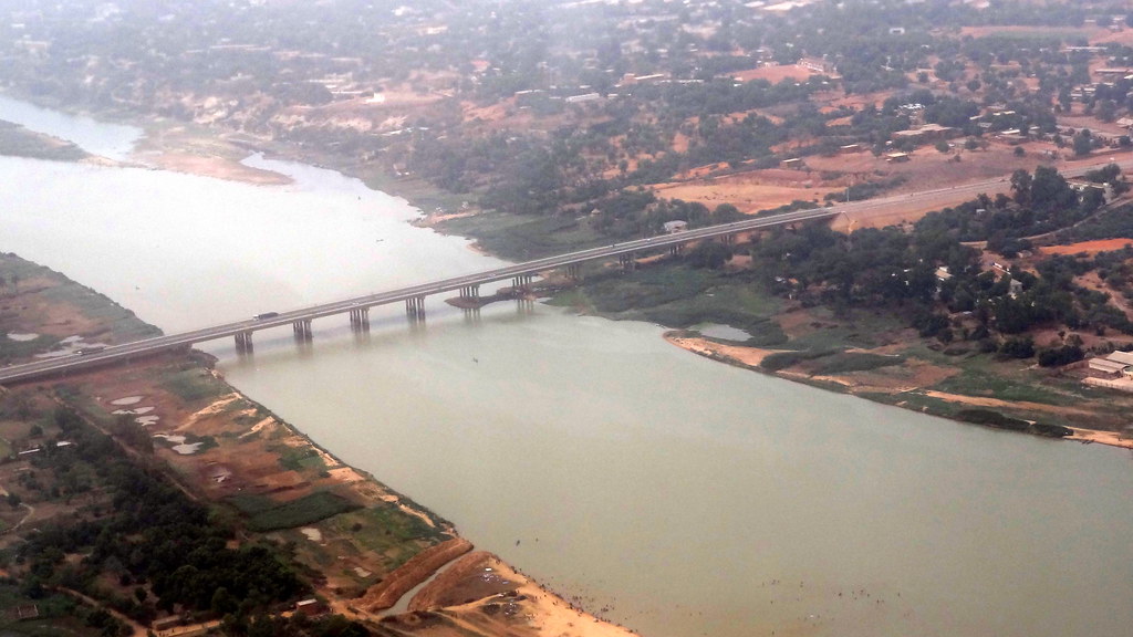 Pont de l'Amitié ChineNiger Niamey from the sky Flickr
