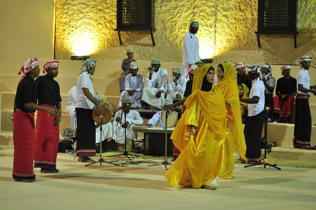 Omani Band and Dancers Performing during muscat festival Flickr
