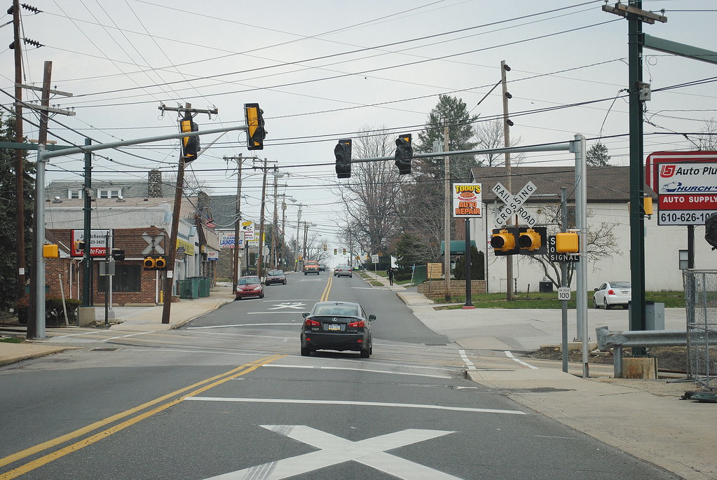 Garrett RoadDrexel Hill, PA Garrett Road where it crosses… Flickr