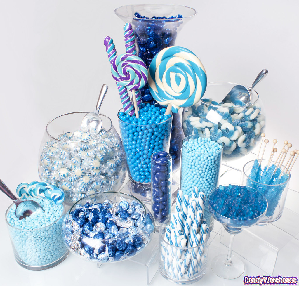 Blue Candy Buffet A balanced assortment of blue color shad… Flickr